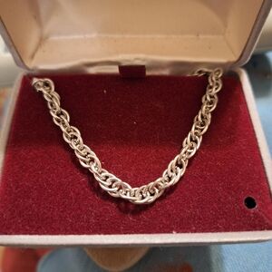 Elegant Silver Chain Necklace